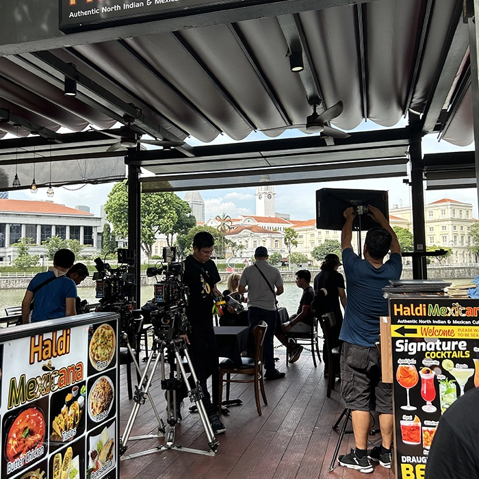 Corporate meeting over dinner at Haldi Mexicana a top venue for buffet catering singapore business events