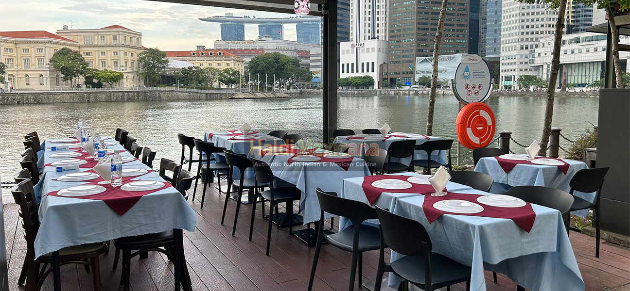 Haldi Mexicana offers Indian buffet catering Boat Quay for corporate events, parties, and special celebrations